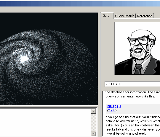 GalaXQL screenshot