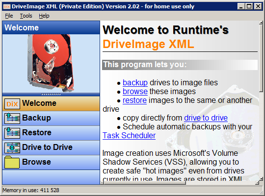 driveimage xml