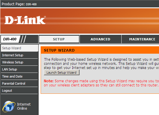 dlink_web_interface