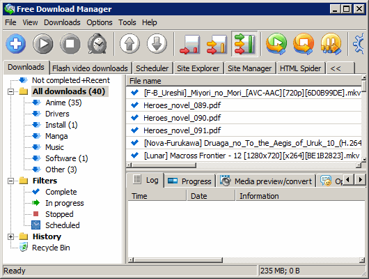 freedownloadmanager_interface