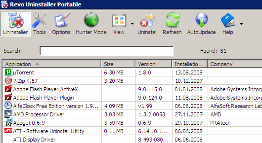 revo uninstaller portable freeware revo uninstaller portable freeware