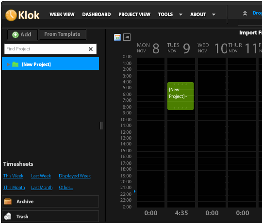 – project hours tracking | Rarst.net