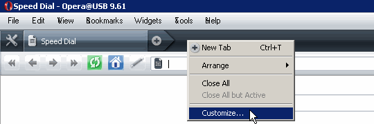 Customization - Opera Help