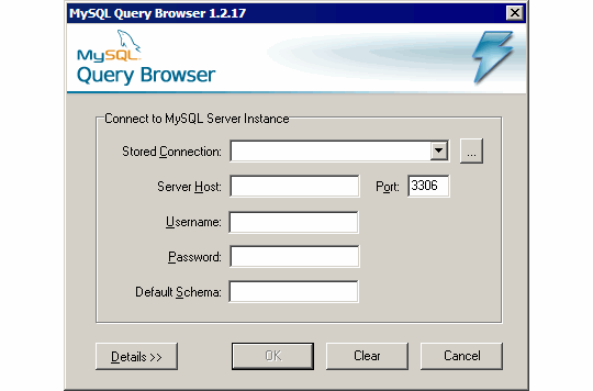 mysql_query_browser_connection