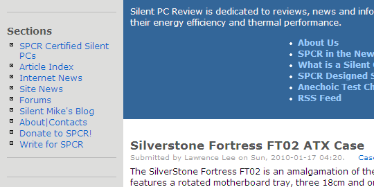 silentpcreview_interface