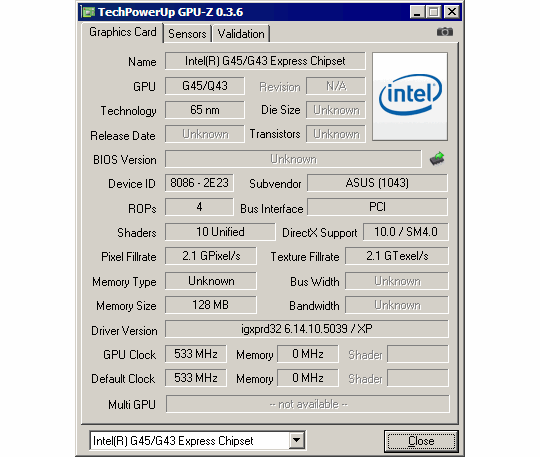 GPU-Z Graphics Card GPU Information Utility