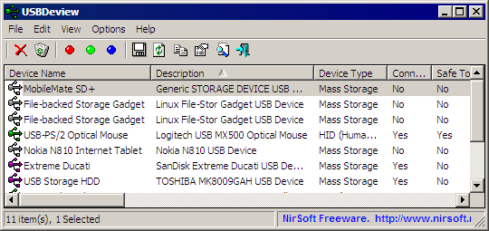 usb deview